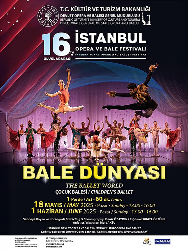 Çocuklar için “Bale Dünyası” Süreyya’da